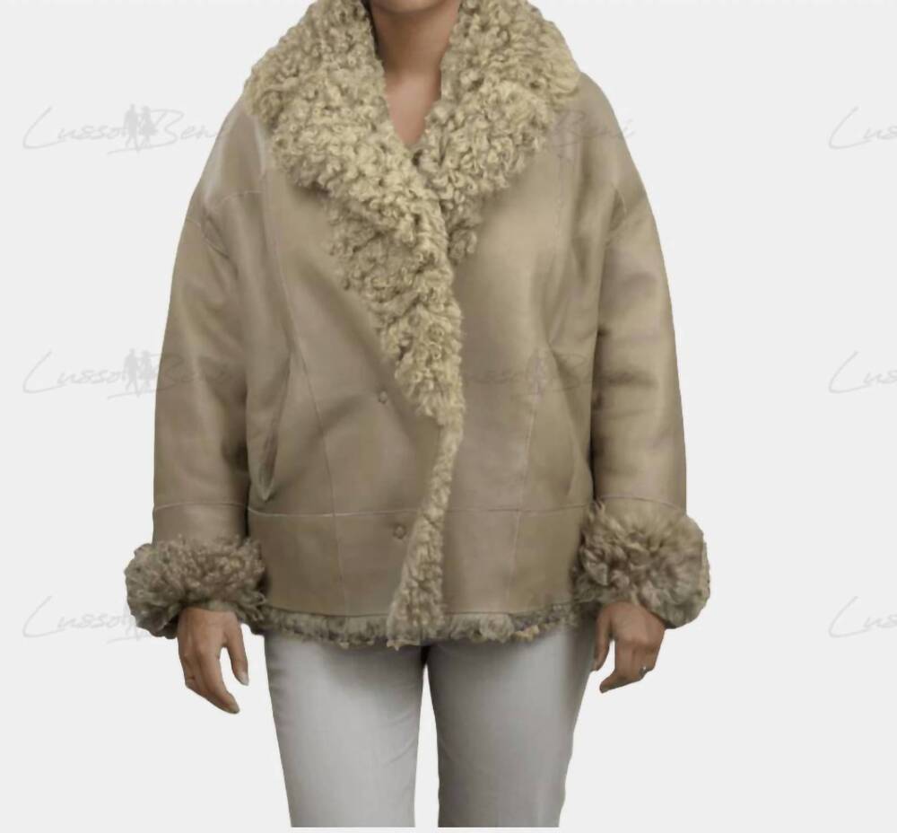 NEW LUSSO BENI atlas jacket in caramel